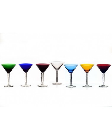 COFFRET 6 VERRES MARTINI...